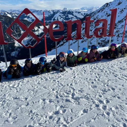 Schüler bei der Pause