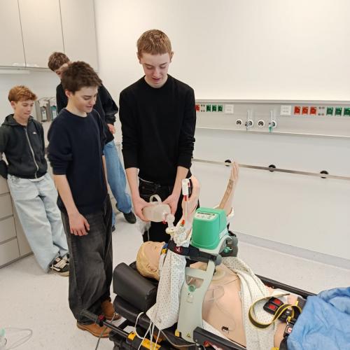 im Untersuchungsraum