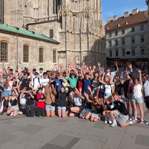 Gruppe vor Dom