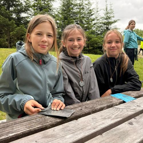 Kinder machen Pause