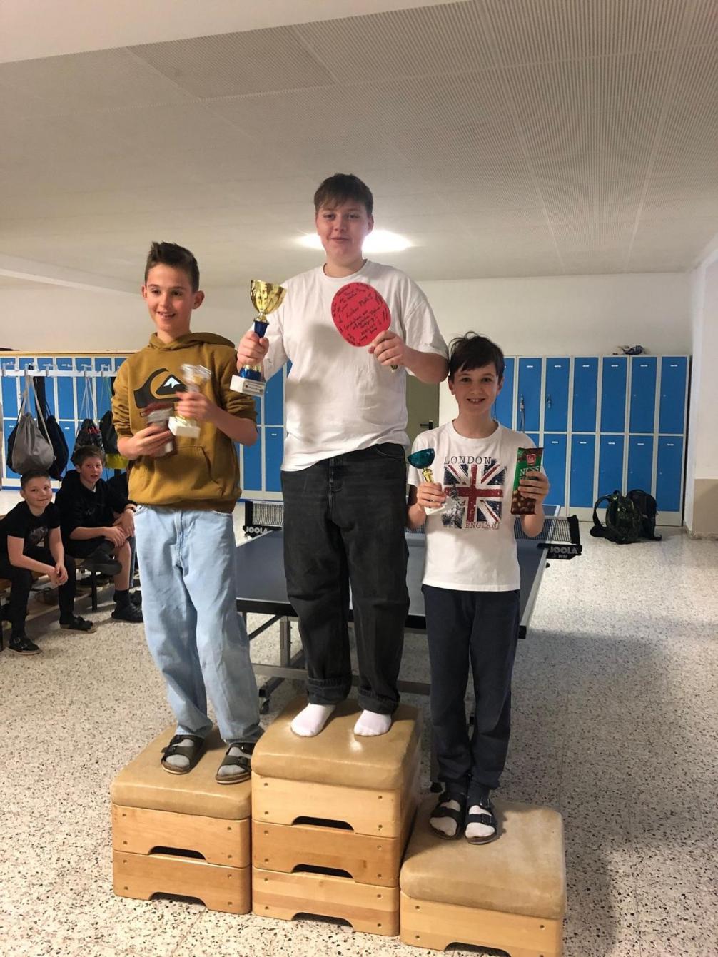 Tischtennismatch Finale 2025