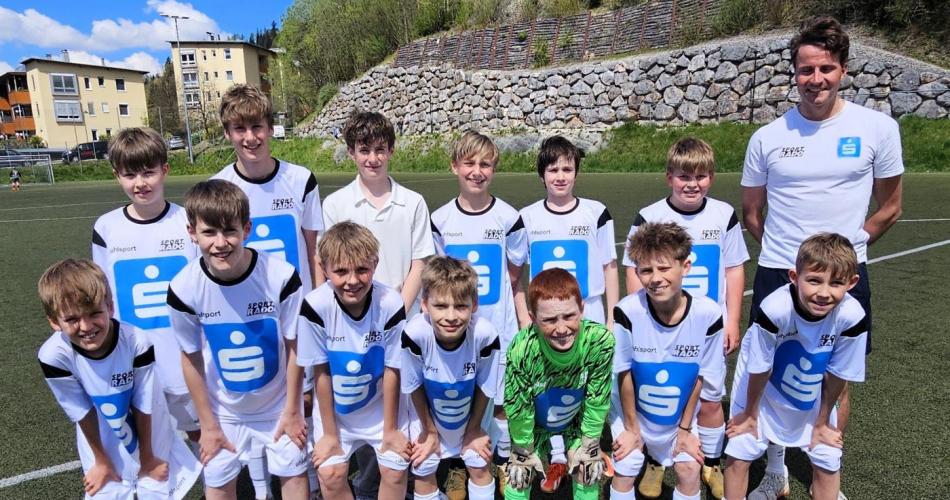 Mannschaftsfoto Schülerliga Fußball